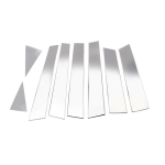 High quality stainless steel car door window center pillar trim for X-Trail X Trail T32 Rogue 2014- Car Styling h&otilde;be
