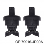 2 tk auto pakiriiuli klambrid auto tagapagasiruumi pakiriiul auto sisemuse n&ouml;&ouml;r Nissan Accessor I6W8 jaoks A-2pcs