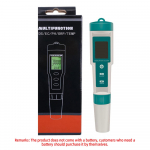 7in1 Testpliiats PH/ORP/EC/TEMP/SALT/S.G/TDS LCD Taustavalgustusega Veekindel IP67 Vee Kvaliteedi Tester Multifunktsionaalne Anal&uuml;&uuml;siinstrument