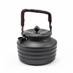 Suure mahutavusega kaasaskantav v&auml;lik&auml;mpingu alumiiniumsulamist veekeetja kohvikann reisikeetja hall