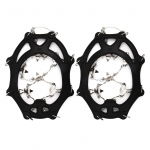 Ice Claw 201 26 hambaga j&auml;&auml;- ja lumeronimise libisemisvastased jalatsite k&auml;epidemed roostevabast terasest j&auml;&auml;lt L