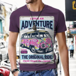Suvised meeste vintage T-s&auml;rgid Retro-automood Topid 3D-tr&uuml;kiga O-Kaelus Suur l&uuml;hikeste varrukatega Harajuku Naljakad Meeste T&auml;navar&otilde;ivad 2XL