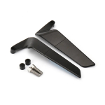 Varjatud peegel Suzuki SV650 Mootorratta tiibpeeglitele SV 650 Peeglitele Stealth Sport Winglets Reguleeritav peegel 2021-2022 must