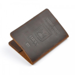 Ehtsast nahast Iisraeli passi kate Iisraeli reisipassi omanikele meestele pruun