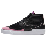 Nike Zoom Blazer Mid Edge SB Must Roosa T&otilde;us Unisex Tossud Valge Lilla-Nebula DA2189-002 36