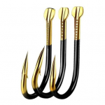 MUQZI sporditarvikud 10 tk rauast okast &otilde;uep&uuml;&uuml;gi konksud s&ouml;&ouml;dahoidja kalatarvete tarvikud 3#