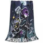 M&otilde;rvardroonid Anime fliisist tekk N ja Uzi tekid kodu magamistoa pehmeks voodipesuks 75x100cm 30x40in