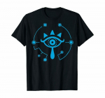 Zelda Breath Of The Wild Sheikah Eye Logo T-s&auml;rk must S
