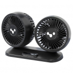 Mugav auto 10 labaga jahutusventilaator, reguleeritav soojuseraldus must