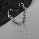 Viieharulise t&auml;hega moekujundusega kaelakee Advanced Sense Star originaalstiilis lihtne kaelakee krae kett ehe kingitus h&otilde;be