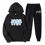 Taylor The Eras Tour Meeste dressipluus kapuuts + dressip&uuml;ksid Midnight Album Swift Print Spordidress Spordir&otilde;ivad Naiste riided 2-osaline komplekt S