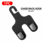 SEAMETAL autoistme peatoe konks Universaalsed nahast riputuskonksud sisemine istme seljatoe riidepuu konks Tarvikud 1 piece punane/must