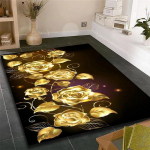 Mood Kaasaegsed Vaibad Kuldroosimustriga tuba Magamistoa P&otilde;randamatt Vaibad ja vaibad kodu elutuppa 40cm by 60cm