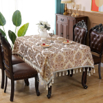 Uus Euroopa stiilis Palace laudlina Tikitud Jacquard laudlina Tutt Hiina suure tihedusega satiinist retro laudlina 60*60