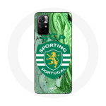 Redmi Note 11 5G &uuml;mbris scp sportliku portugali rohelise taustaga