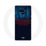 &Uuml;mbris Samsung Galaxy Note 9 Stranger Things logo sinise taustaga 2. hooajast