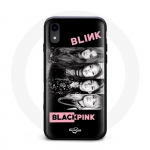 Coque pour Iphone XS Max Blackpink Square One Album Affiche Chanson BOOMBAYAH