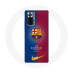 Coque pour Xiaomi Redmi Note 10 Pro Club de football de Barcelone FCB