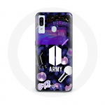 Coque pour Samsung Galaxy A20e Bangtan Sonyeondan BTS Logo Army Bomb Lightstick