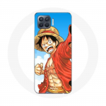 &Uuml;mbris Oppo A93 Manga jaoks &Uuml;hes t&uuml;kis Luffy Anime