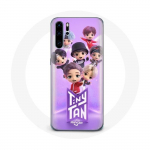 Coque pour Huawei P30 Pro BTS TinyTAN Animation Affiche RM Jin Suga J-Hope Jimin Jungkook Et V