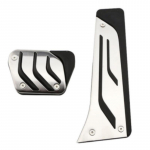 Roostevabast terasest auto k&uuml;tuse piduripedaalid pedaali kate BMW 3 M3 X3 X4 X5 X6 F20 F30 E34 E39 E70 E71 E90 E46 GT3 tarvikud AT