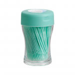 200 tk/komplekt Pehmest plastikust kahepealine harjatud hambaork suuhoolduse hambahari