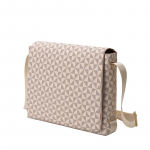 Meeste &auml;ri &otilde;lakott Vintage ruuduline crossbody kott Klappmehe reisikohver Suure mahutavusega One Size valge