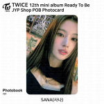 KAKS KORDA 12. minialbum valmis olema POB BDM JYP MP SW WM 10 versioon KPOP K-POP Sana - JYP (Photobook)