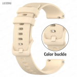 Kellarihm 18 20 22mm silikoonrihm Garmin Huawei k&auml;ekellale GT4 41mm /GT3 Pro 43mm /GT3 42mm nutikell Naiste t&uuml;drukute rihmad K&auml;ev&otilde;ru samsung kell 6 Universal 18mm width