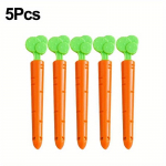 5/10 tk toidukoti sulgemisklambrid, armsa porgandikujuline toidu s&auml;ilitusklamber, niiskus- ja tolmukindel &otilde;hukindel klamber Carrot 5pcs