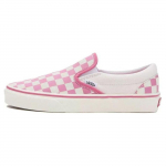 Vans Classic Slip-On ruuduline - Roosad unisex tossud True-White VN000BVZBJ1 38.5