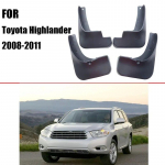 Mud flaps For Highlander Fenders mudguard Mud flap Guard splash Mudguards Fender Mudflap car accessories Front Rear 2008-2011 tumehall v&auml;rv