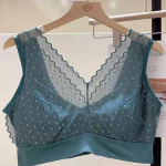 Pitsist seksikas ilus seljapesu Naiste &uuml;lisuured kokkupandud rippumisvastane reguleeritav rinnahoidja, &otilde;huke veljeta rinnahoidja L