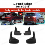 4tk Auto eesmine tagumine poriklapp porikaitsed muda pritsmekaitsed poriklapid poritiibad Ford Edge 2015 2016 2017 2018 jaoks Basic  Model