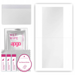 apgo Ultra Clear Protective Skin Sticker for the back compatible with Huawei Mate Xs, Wrap Film, Hydrogel Film, Flexible, Soft TPU with positioning la