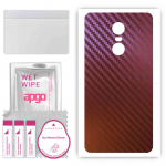 apgo skin sticker film foil vinyl for the BACK compatible with Lenovo K6, scratch-resistant, easy to install - Carbon Chameleon CAKA5