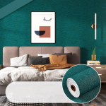 10 meetrit / rull 3D isekleepuv paks veekindel tapeet Lina tekstuuriga puhta v&auml;rviga kodu dekoratiivne renoveeritud kleebis 50cm*10m
