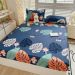 Kummiga lina multika stiilis voodilina laste tuppa sabanas Nahas&otilde;bralik madratsikate Kodu voodipesu(Padjap&uuml;&uuml;r puudub) Single90x200x30cm