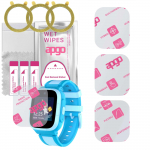 3x apgo Ultra-Clear Hybrid kaitseklaas, mis &uuml;hildub funktsiooniga myPhone CareWatch Kid LTE, paindlik nanoklaas, suurep&auml;rane asendus karastatud klaasile, scra