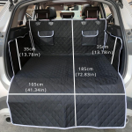 1tk koera pagasiruumi matt, veekindel auto pakiruumi matt koeraistmetele, kriimustus- ja libisemisvastane pagasiruumi matt autodele, veoautodele must