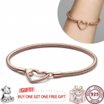 Kuumalt m&uuml;&uuml;dav S925 h&otilde;bedane peen igavese armastuse naiste logoga k&auml;ev&otilde;ru originaalsete v&otilde;luvate ehete jaoks 21cm