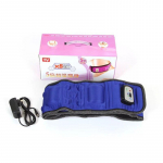 Elektriline salendav massaaživ&ouml;&ouml; kaalust alla rasva p&otilde;letamine k&otilde;hu talje treenija lihaste talje vibratsioon fitness-massaaži t&ouml;&ouml;riist EU Plug sinine