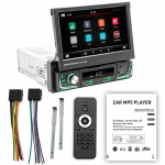 1Din autoraadio multimeedia MP5-m&auml;ngija, 7-tolline universaalne navigeerimine koos Android Auto ja Bluetoothiga, HD-ekraan USB TF FM-stereo with carplay