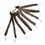 Uni ei tee juustele haiget No Perm Curling Stick Hair Hoop Curling Band One Size sinine