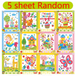 Nupukleebiste joonistamine Mosaiikkleebiste kunstikomplektid lastele Nupukunst Kleepuva nupuga koolieelsete kunstiklasside m&auml;nguasjad alushariduse kingitus