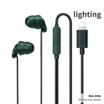 Juhtmega k&otilde;rvaklapid ASMR Sleep-peakomplekt k&otilde;rvasisese juhtmega juhtimisega koos mikrofoni helim&uuml;ra v&auml;hendamisega