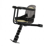 Esikinnitusega laste rattaiste Maastikujalgratta laste turvaiste kaitsepiirde ja turvav&ouml;&ouml;ga must