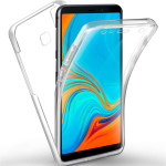 360&deg; t&auml;iskaanega silikoonist telefoni&uuml;mbris iPhone'ile Samsung Huawei Honor Xiaomi Redmi OPPO OnePlus Anti Drop Clear Hybrid PC Hard Coque iPhone 6 puhas