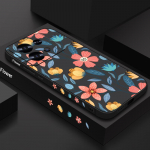 V&auml;rviline lillemustriline silikoon&uuml;mbris Xiaomi 13t 12t 11t 10t Poco X6 X5 F6 Pro Redmi Note 13 12 11 10 Pro p&otilde;rutuskindel Tpu Soft koos kaelapaela kaanega Redmi Note 13 4G must